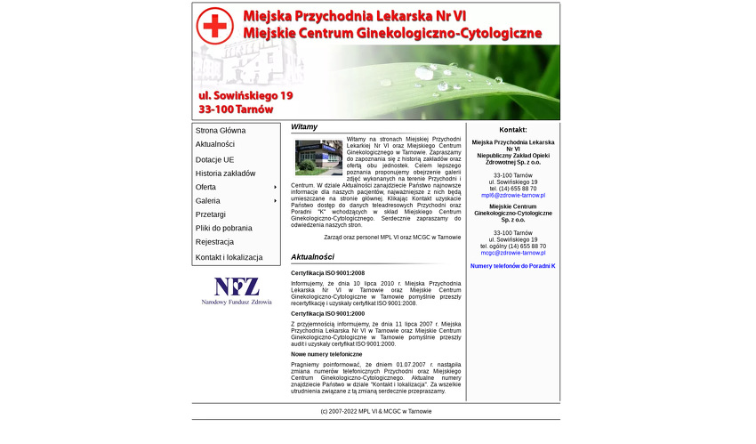 miejska-przychodnia-lekarska-nr-vi-niepubliczny-zaklad-opieki-zdrowotnej-sp-z-o-o